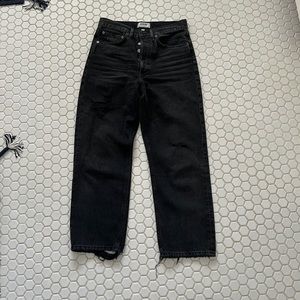 AGolde 90’s Crop Jeans Black 26